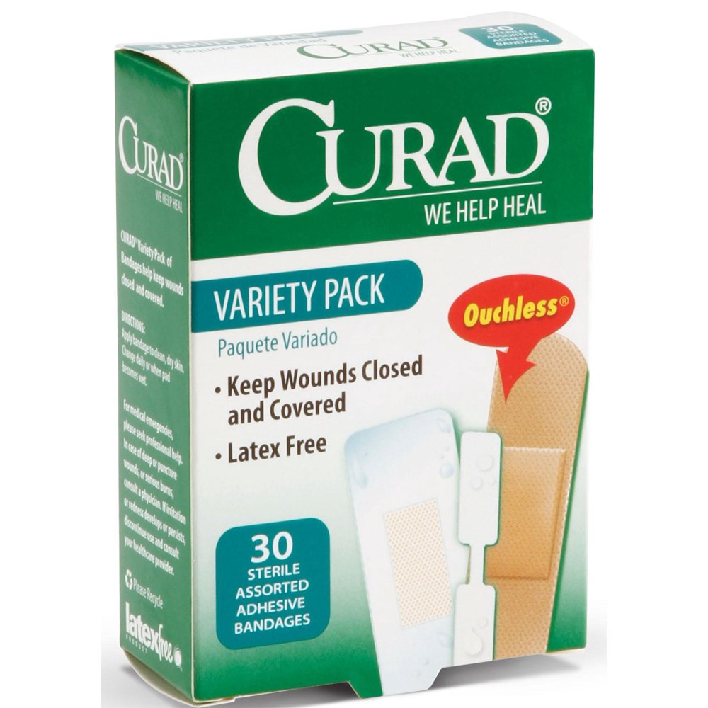 Medline Industries Curad Bandages, 30 ea