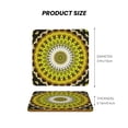 thumbnail image 5 of Xecao Yellow Mandala for MDF Cork Coaster 4 Pcs,Drink Coasters,Suit for House Warming Gifts New Home ,Coffee Table Decor-Square, 5 of 7