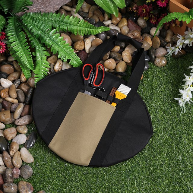 Bolsa De Almacenamiento De Bandeja Para Hornear Estuche para bolsa de sartén, herramienta para barbacoa al aire libre, bolsa para sartén, accesorios para Picnic