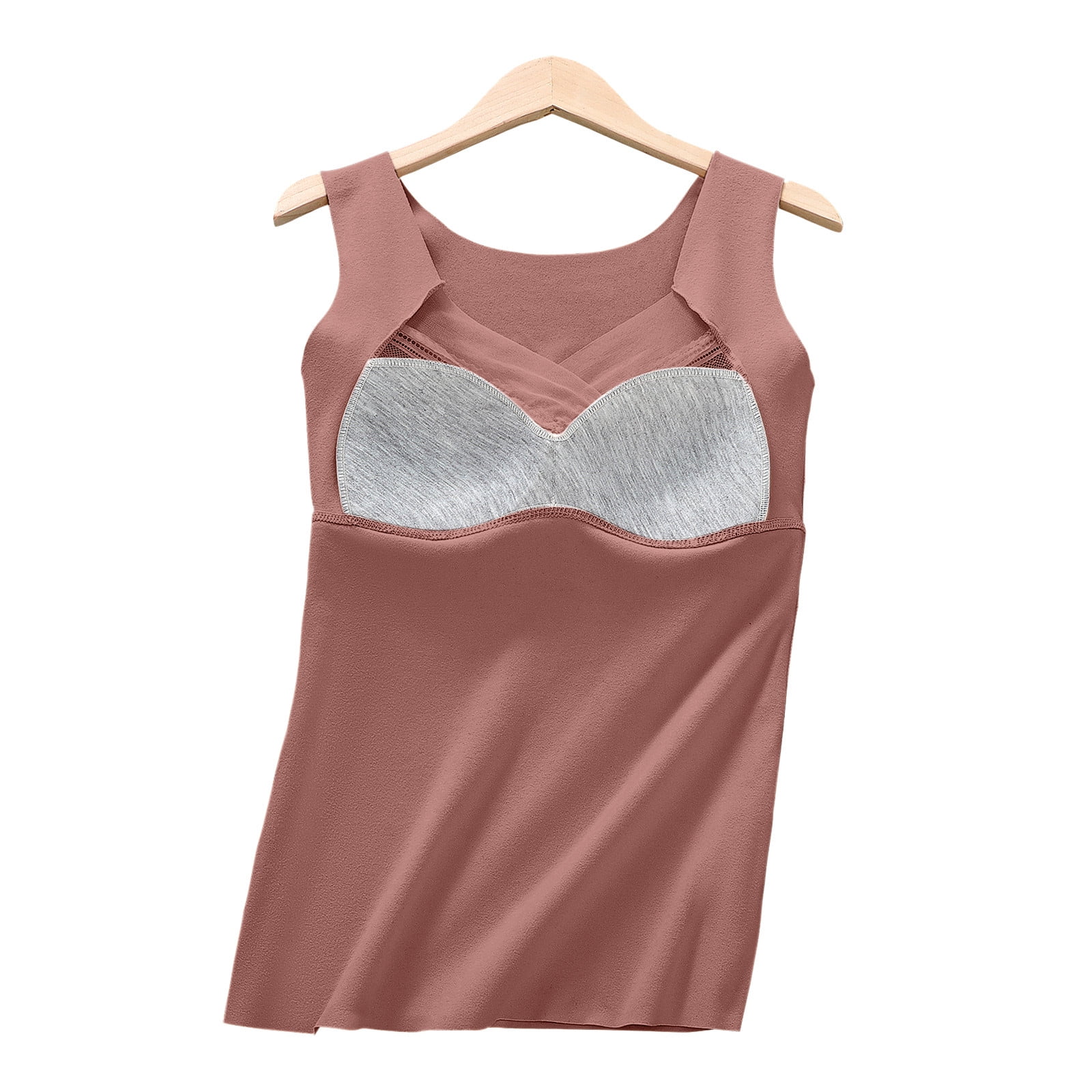 womens sleeveless thermal tops