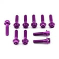 thumbnail image 6 of Aluminum Flanged Hex Head Bolt M5x(0.80mm)x20mm Race Spec Etched Pack x10, 6 of 6