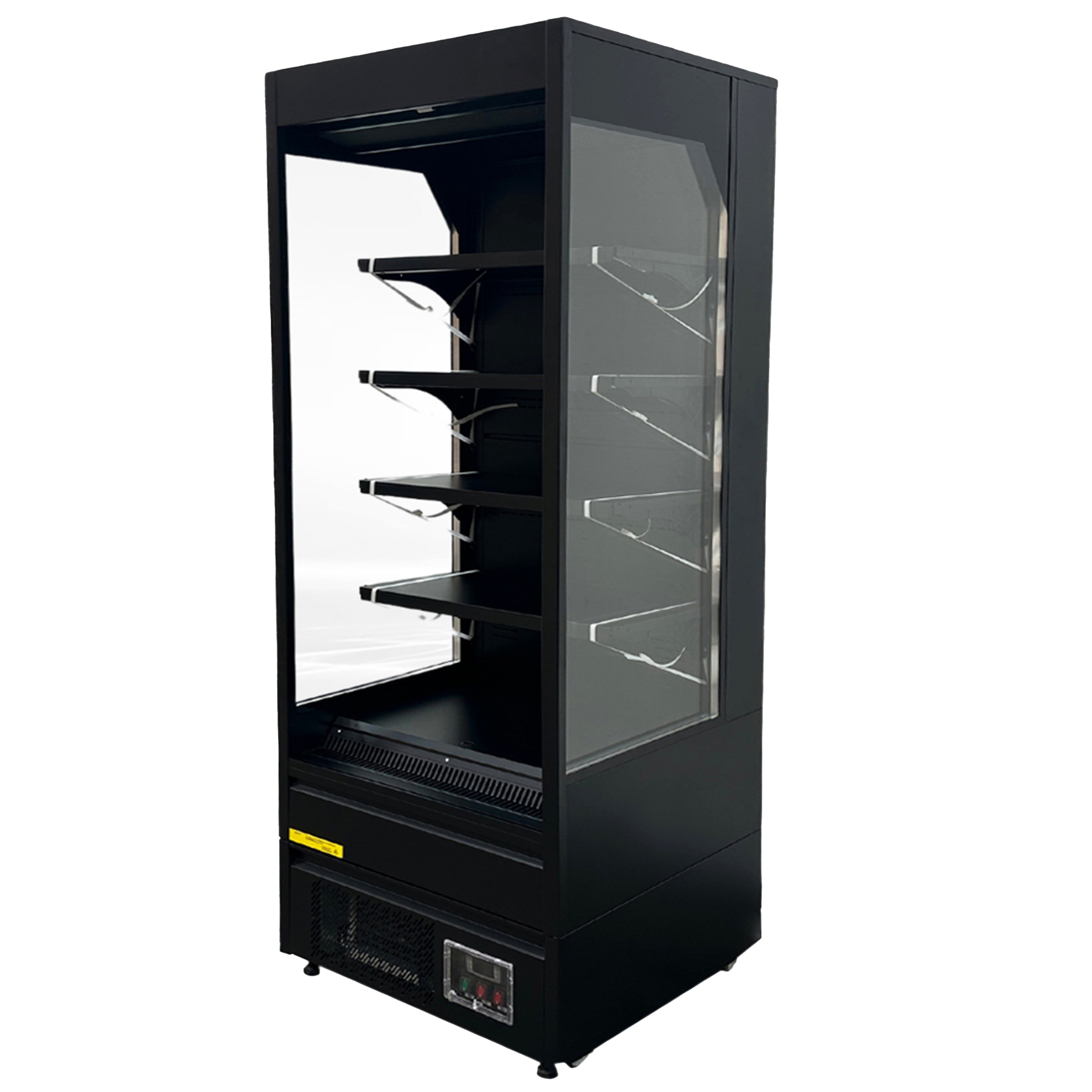 27 in. Commercial Cooler, 4 Tier Vertical Open Air Cooler Display Merchandiser NSF ETL