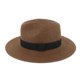 thumbnail image 2 of 1 Uds. Sombrero De Paja De Jazz De 60 Cm De Verano Al Aire Libre Sombrero De Playa Al Aire Libre Protección Solar Sombrero De Regalo - Café, 2 of 5