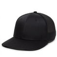 thumbnail image 4 of OC Sports OC12M Phenom Performance Twill Front Panel Cap -Black Black, 4 of 8