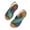 Green, variant on Womens Sandals Comfortable Fashion Patchwork Casual Beach Summer Slippers Plus Size Sandals Shoes