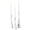 White, variant on Marble Resin Candle Holders - Pack of 18 White Decorative Taper Candlesticks for Home Decor, Elegant Dining Table Centerpieces, Stylish Interior Accents, and Exclusive Event Illumination