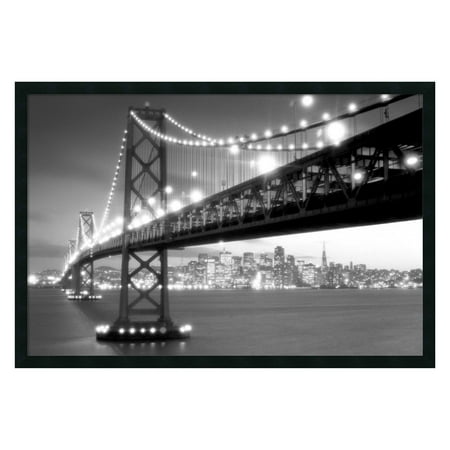 San Francisco Framed Wall Art - 37.41W x 25.41H in.