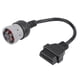 thumbnail image 2 of Herramienta de diagnóstico de camiones, interfaz de diagnóstico de camiones, adaptador de diagnóstico de camiones hembra, cable de diagnóstico de camiones multifuncional, 2 of 9