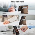 thumbnail image 5 of For iPhone 11 Leather Back Cover Compatible with MagSafe JEEHOOD J06 Phone Case with Card Bag RFID B, 5 of 5
