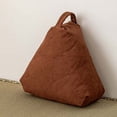 thumbnail image 2 of Triangle Pillow, Soft Throw Pillow Stuffed Cushion, Floor Seating Seat Pad Cushion for Sofa Chair Couch/Bedroom Decoration, 2 of 7