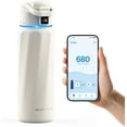 thumbnail image 1 of WaterH Boost 32 oz Ivory Stainless Steel Smart Water Bottle, 1 of 3