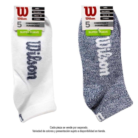 Tin Wilson para Niño, Multicolor 5 Pares Talla CH