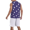 thumbnail image 2 of Sikiie Astronaut Rabbit Basketball Jersey Reversible Men's Mesh Athletic Sports Shirts Training Practice S-4XLMedium, 2 of 6