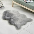 thumbnail image 3 of Non Slip Mats for Floor Wool Imitation Sheepskin Rugs Faux Non Slip Bedroom Carpet Mats Rug Mat Non Slip, 3 of 9