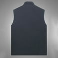 thumbnail image 4 of Lixiuxyad Casual Loose Men And Women Solid Casual Stand Up Collar Vest Sleeveless Jacket Gray, 4 of 6