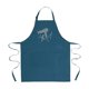 thumbnail image 2 of delantal para hombres para mujeres cortando la capa de cabello con múltiples bolsillos de peluquería delantal de salón de ropa para salones , Azul, 2 of 8