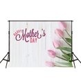 thumbnail image 2 of BSDHOME Polyester 7x5ft Mother's Day Photo Backdrops Pink Flowers Mother Photography Background for Studios, 2 of 4