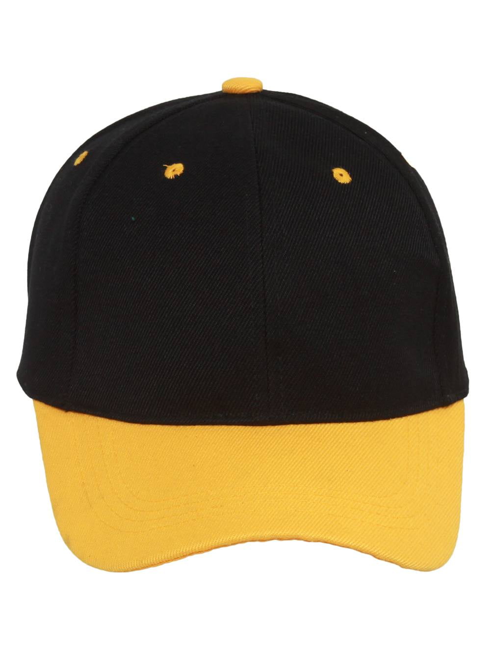 Adjustable Baseball Cap, Black 