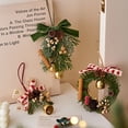 thumbnail image 2 of Billuyoard navideña con lazo de piñas artificiales: un elegante complemento para el hogar. Gran estabilidad y equilibrio visual. Kits de decoración para fiestas tipo+3, 2 of 6