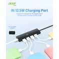 thumbnail image 4 of USB Hub Acer 4 Ports USB 3.0 w/ USB C Power Port 2ft Cable, 4 of 8
