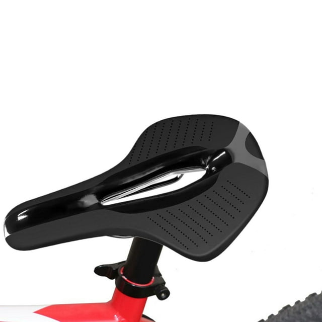 Sillín de bicicleta para bicicletas de carretera y montaña, fácil de instalar, hueco, para hombres y mujeres, transpirable, cojín para asiento de