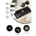 thumbnail image 3 of Punplita Women Wallet Leopard Snap Button Wallets for Women Multi-Card & Zipper, 3 of 6