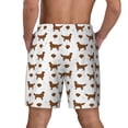 thumbnail image 2 of Lsque Mens Swim Trunks Labrador Retriever Dog Pattern - Bathing Suit Compression Liner - Beach Swim Shorts Swimwear - (S-3XL) - Stretch Quick Dry -XX-Large, 2 of 9