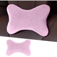 thumbnail image 6 of 1 Pair Car Headrest Pillow Soft Comfortable Memory Foam Automotive Neck Pillow Cushion for Neck Pain Pressure Relief Automotive Interior Accessories, 6 of 8