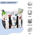 thumbnail image 5 of Large Capacity Handheld Storage Bag, Thickened Travel Organizer Bag for Picnic, Luggage & Clothing Cosmic Adventure Collage, 5 of 7