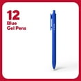 thumbnail image 2 of Staples TRU RED Retractable Quick Dry Gel Pens Fine Point 0.5mm Blue DZ TR54490, 2 of 9