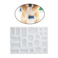 thumbnail image 4 of GUOOL Dog Tag Dies Keychain Decorative Pendants with Hole Silicone Resin Dies Reusable, 4 of 9