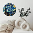 thumbnail image 6 of Van Gogh Starry Night Wall Clock Art Decor 10-Inch Silent Wooden Wall Clock, Battery Operated (AA Batteries Not Included), Artistic Home Decor, 6 of 7