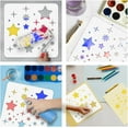 thumbnail image 3 of 8Pcs Stars Painting Stencil 6x6 Inch Reusable DIY Art and Craft Stencils Hollow Out Drawing Painting Template for DIY Painting on Wood Fabric Paper Walls Canvas Furniture, 3 of 9