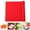 Red*2, variant on CurioCo Silicone Mats For Kitchen Counter Heat Resistant Countertop Protector Large Non Stick Dishwasher Safe Trivet Mat For Appliances And Hot Cookware