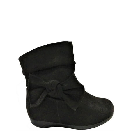 Wonder Nation Bow Slouch Boot (Toddler Girls)