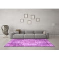 thumbnail image 3 of Ahgly Company Indoor Rectangle Persian Purple Traditional Area Rugs, 7' x 9', 3 of 4