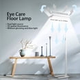 thumbnail image 3 of J&L 100W Full-Spectrum Standing Floor Lamp 3000K-5000K Dimmable 10000lm Eye-Care 76'' Tall Reading Light for Reading Study Room, Home Office Living Room, Bedroom, 3 of 7