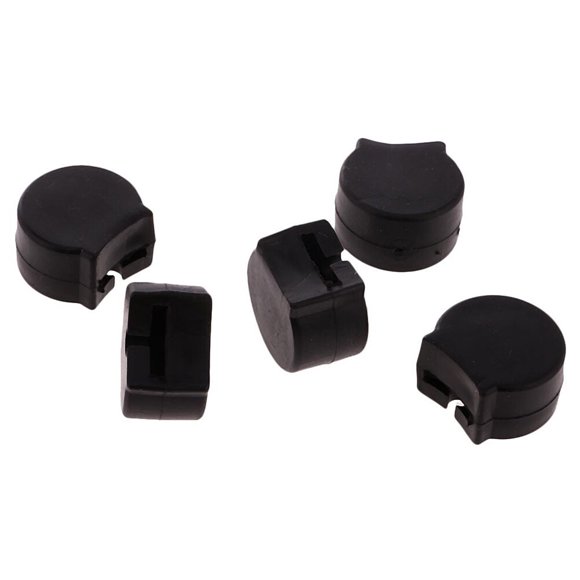 WHAMVOX 5Pcs Rubber Clarinet Thumb Rest Cushion for Performers