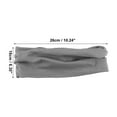 thumbnail image 4 of 1 Uds diademas, bandas para el sudor, diadema elástica que absorbe la humedad, para deportes de fitness, poliéster, algodón, gris, 4 of 7
