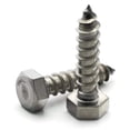 thumbnail image 1 of Hex Lag Screws 18-8 Stainless Steel - 1/4"" x 2"" Qty-25, 1 of 3