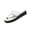 White, variant on Women's Bunion Correction Slide Sandals, Orthopedic Toe Ring Flat Slides, Fashion Breathable Casual Walking Shoes for Summer Daily Outdoor Black