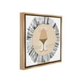 thumbnail image 4 of Stupell Industries Cartoon Lion Smile Animals & Insects Painting Brown Floater Framed Canvas Art Print Wall Art, 18 x 18, 4 of 10