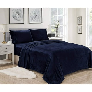 Great Choice Products Truly Velvet Fitted Sheet Twin Size, 1 Pack Luxury  Super Soft Cozy Comfy Flannel Bed Sheets With 15'' Deep Pocket, Suitable F…