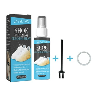 30ml White Shoe Brightening Spray Stain Removal Yellowing Removing Whitening Cleaning Spray
