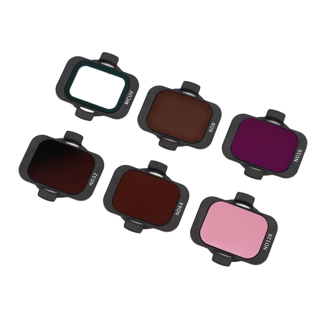 Filtro de drones, recubrimiento de múltiples capas múltiples de Vidrio óptico de alta transparencia mcuv nd8 nd16 nd32 nd64 nd128 nd kit de filtros con caja de almacenamiento
