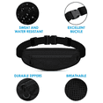 thumbnail image 3 of Running Fanny Pack, Water Resistant Running Phone Waist Pack for Workout Fitness Walking Jogging, 3 of 5