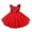 Red, variant on RedDress Girls Ruffle Baby Girl Tulle Dress Summer Princess Party Dress Girls Hallowmas Outfit 6-12 M