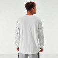 thumbnail image 4 of Nike Lebron Dri-Fit Basketball Long-Sleeve T-Shirt Mens Active Shirts & Tees Size M, Color: White, 4 of 4