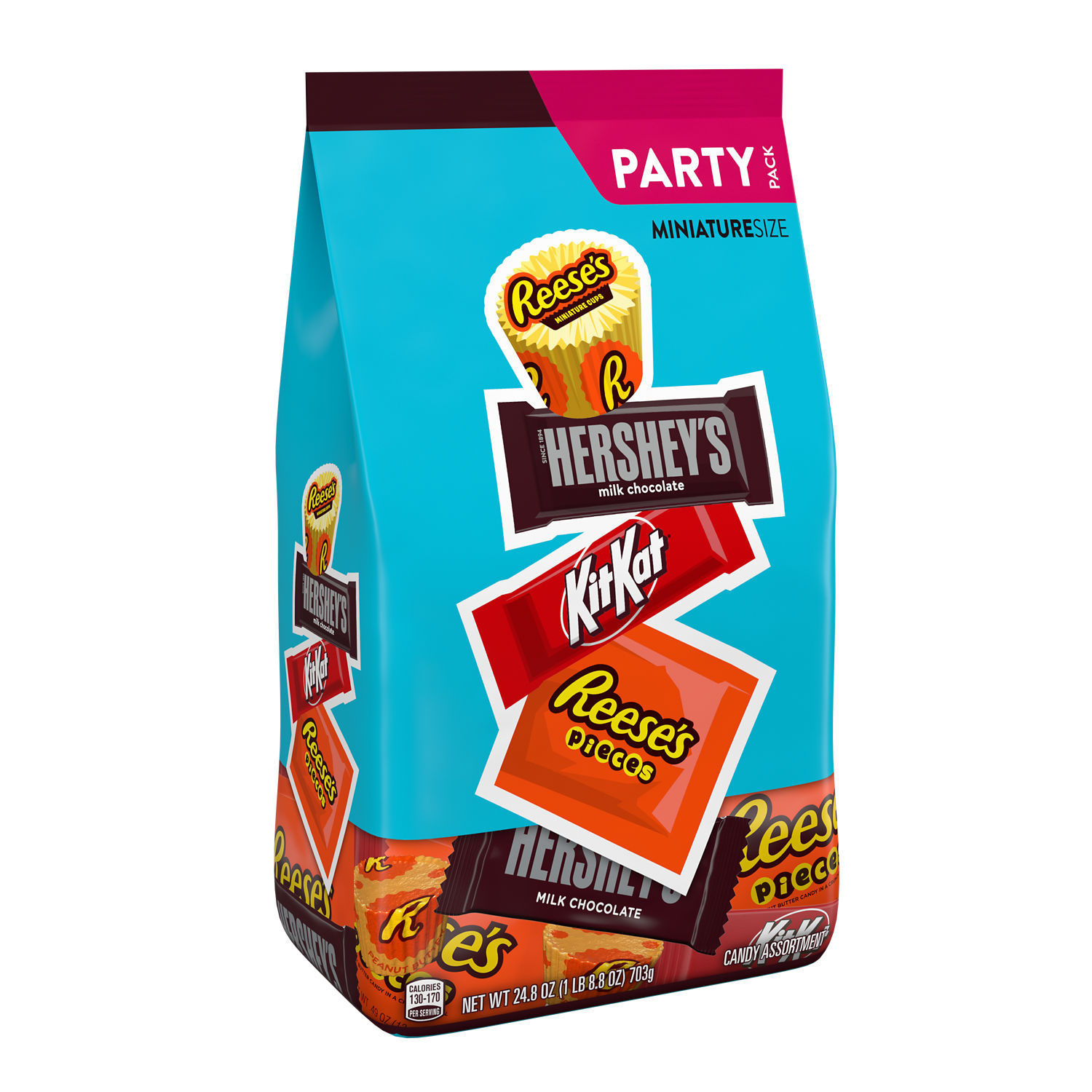 Hershey's, Kit Kat & Reese's Party Pack, 24.8 oz photo 2