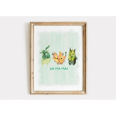 Korok Ya Ha Ha Whimsical Wall Art Print Tribute Home Decor #2268 8×12 UNFRAMED